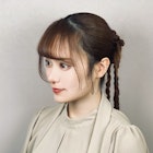 韓国風アップスタイルアップスタイル