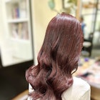 チェリーピンクカラー髪質改善トリートメント銀座日比谷有楽町