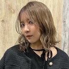 【 鎖骨ミディアム × ブラウンベージュ 】 浅野美紀