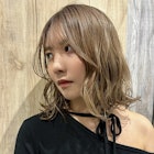 【 鎖骨ミディアム × ブラウンベージュ 】 浅野美紀