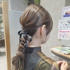 【海浜幕張 Ripple】玉ねぎヘア×サテンリボン