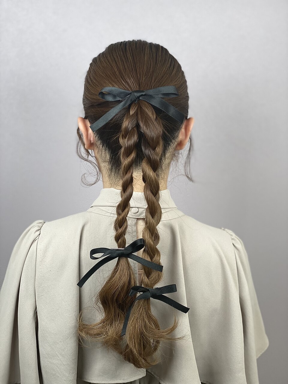ねじり編み込みポニーテール/ツインテール/アレンジヘア♪