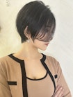 ショート×ハイライト白髪ぼかし×シアーカラー[心斎橋]