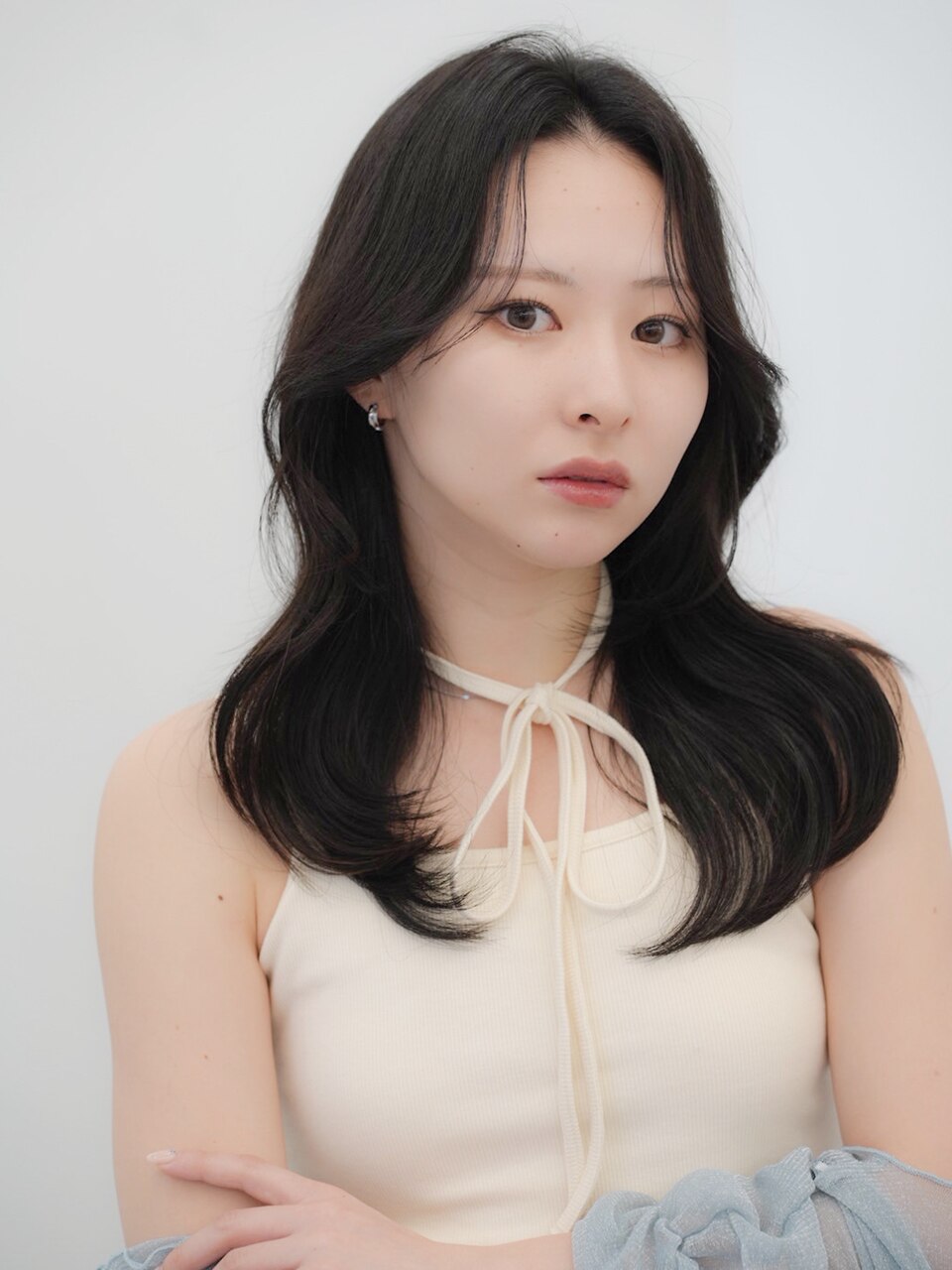 韓国ヘア顔周りレイヤーカットくびれヨシンモリ/Capture海老名