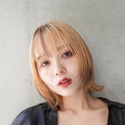 20代30代40代前下がり耳掛けショートウルフ丸みウルフショート◎