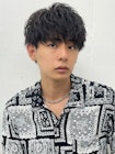 ソフトツイストパーママッシュウルフショートレイヤー