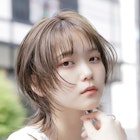 ショートウルフ☆アッシュブラウン