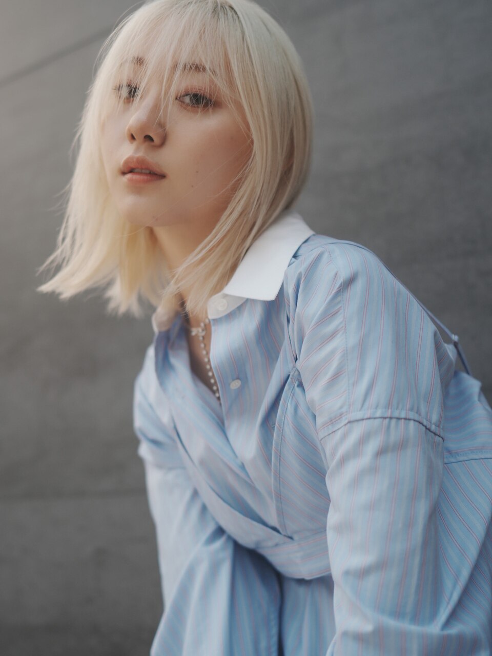 ☆ブロンドヘアー　抜きっぱなし　ブリーチ