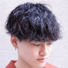 波巻きスパイラルパーマ・マッシュ