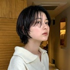 ボブ/ミニボブ/顔周りレイヤーカット/ショートボブ/外はねボブ