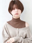 大人かわいいマッシュショート
