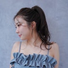 ゆるっと夏ポニーテール