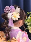 七五三ヘア