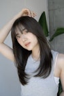 レイヤーカット/顔まわりレイヤー/顔まわりカット/前髪カット