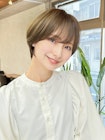 20代30代40代50代/丸みショート/クビレ/前髪あり/表参道