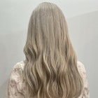 ホワイトグレージュ/ハイトーン/ブリーチ/表参道