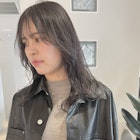 【SATSUKI】ダブルカラー 透明感グレーアッシュ