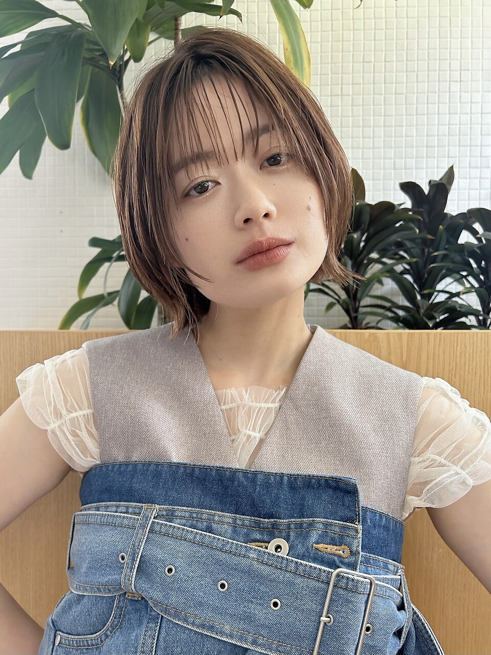 抜け感ショートボブ/上新庄/だいどう豊里
