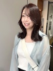 韓国風くびれミディ×ラベンダーブラウン
