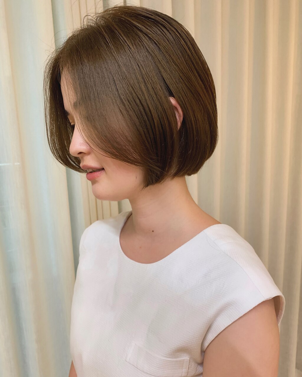 【CRAFT渡邉】髪質改善ストレート / フェイスレイヤー ミニボブ