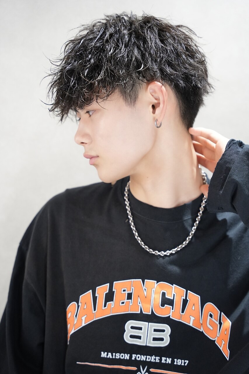 【捻れる質感×ランダムに舞い散る】ネオスキャッターパーマ