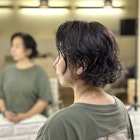 大人ニュアンスパーマ+オーガニックカラー+生コラーゲンTR