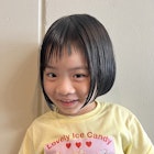 西区新町美容室★roots★キッズカットボブ