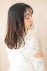 ウェットヘア顔周りレイヤーゆるふわカールエアリーミディX大宮