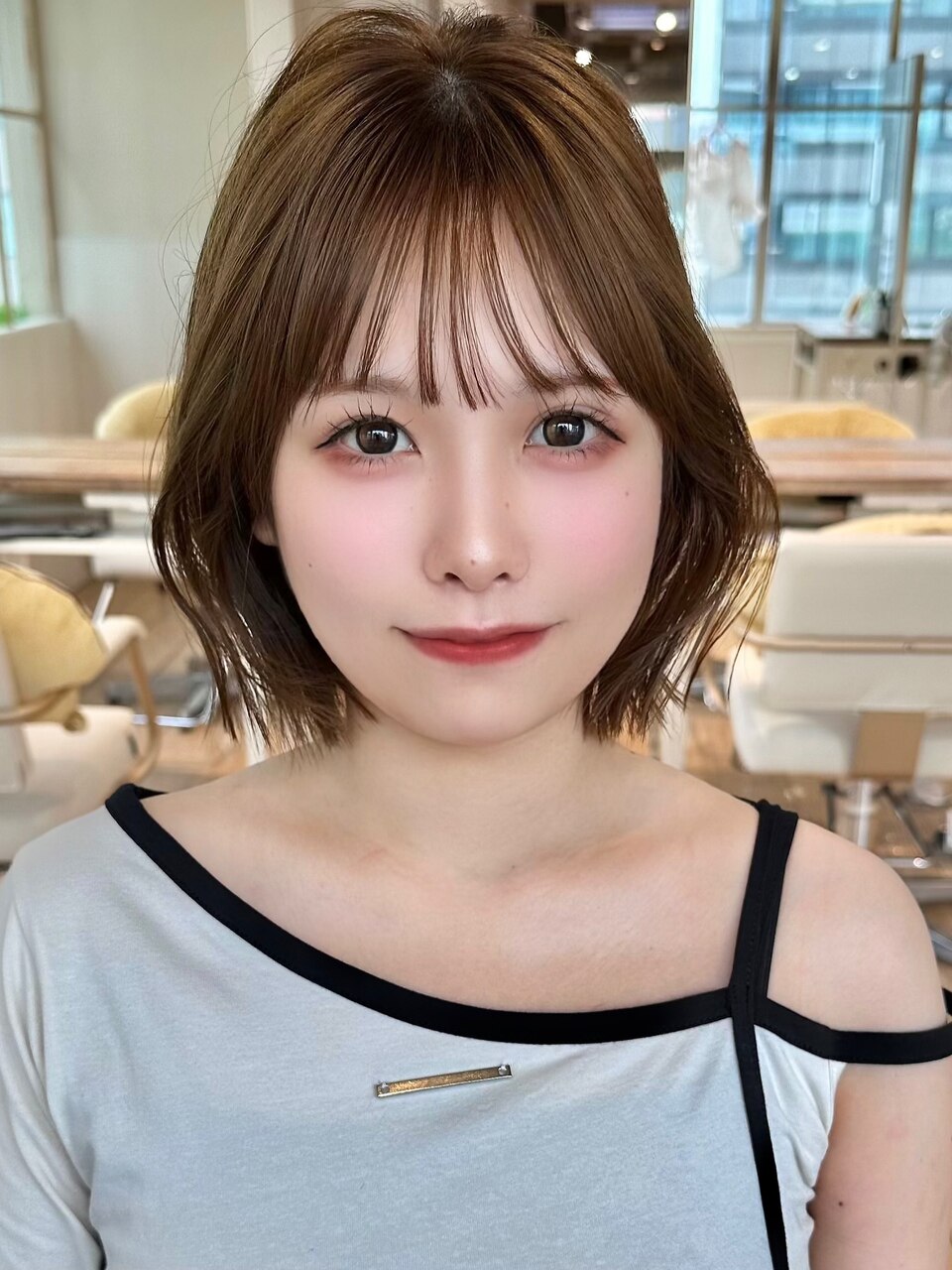 大人可愛い小顔くびれボブ×ナチュラルボブ×20代30代40代