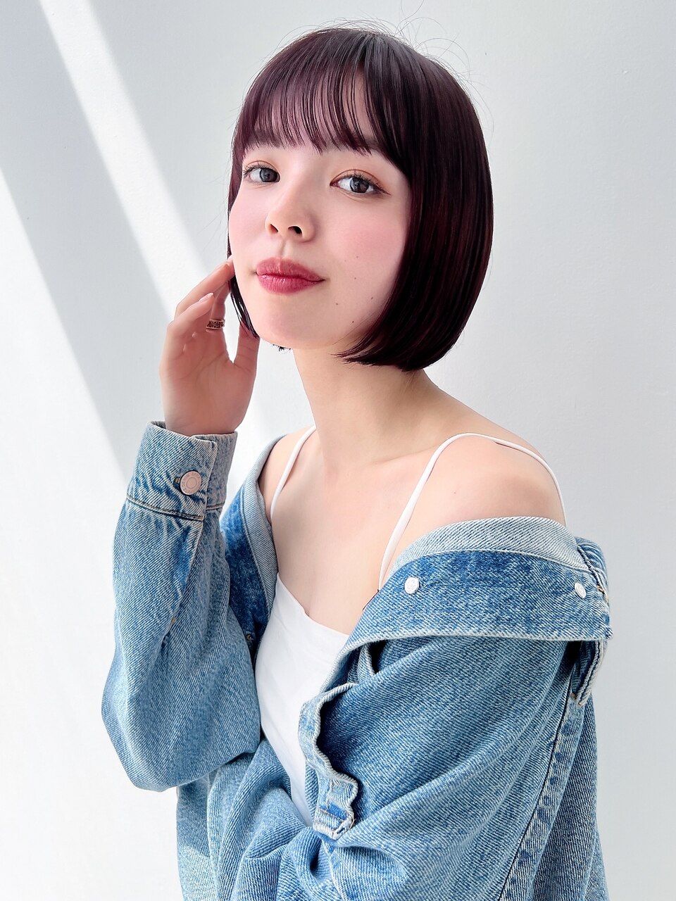今らしさ×オシャレさを出したミニボブへア