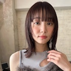 【MINX松下】ぷつっとミディアム×顔まわりレイヤー