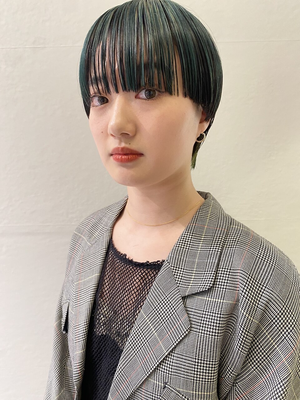 ショートカット/ショートヘア/ワイドバング/マッシュショート