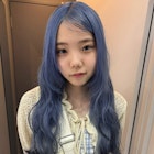 デザインカラー/レイヤーカット/ウェットヘア/オリーブベージュ