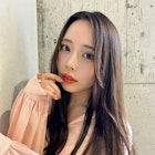 サラつやロング/前髪なし/ナチュラルストレートワンカール