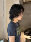 毎日のスタイリングが楽に！ウルフパーマ