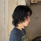 毎日のスタイリングが楽に!ウルフパーマ