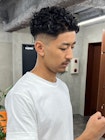 極道パーマ/メッシュ/スキンフェード/短髪