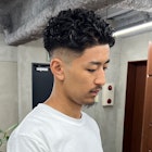 極道パーマ/メッシュ/スキンフェード/短髪