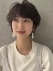 ニュアンスパーマ　ショート