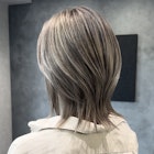 ウルフ・シルバーグレージュ☆ブリーチ3回〜