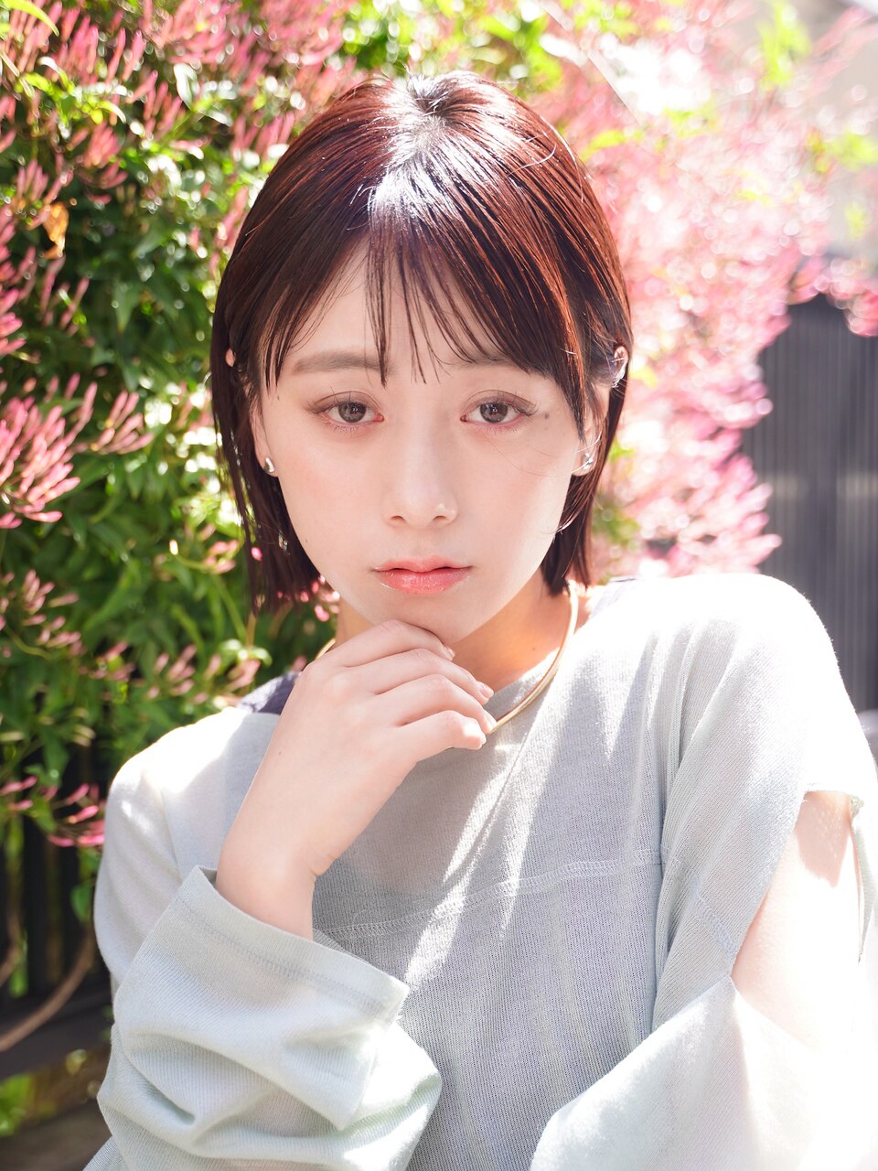 【SHARON】顔まわりレイヤー×ショートヘア