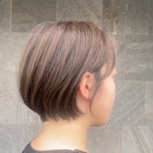 30代40代女性の大人めミニボブ