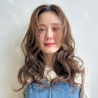 【Unami】くりっとコテ巻き風パーマ 大楽