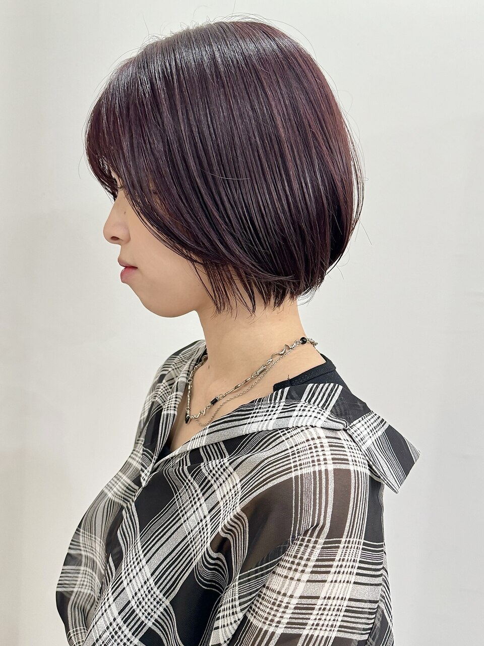 ブリーチなしダブルカラー ピンクラベンダー 表参道