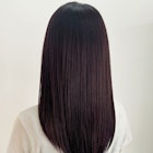 ダークラベンダー/透明感カラー/表参道