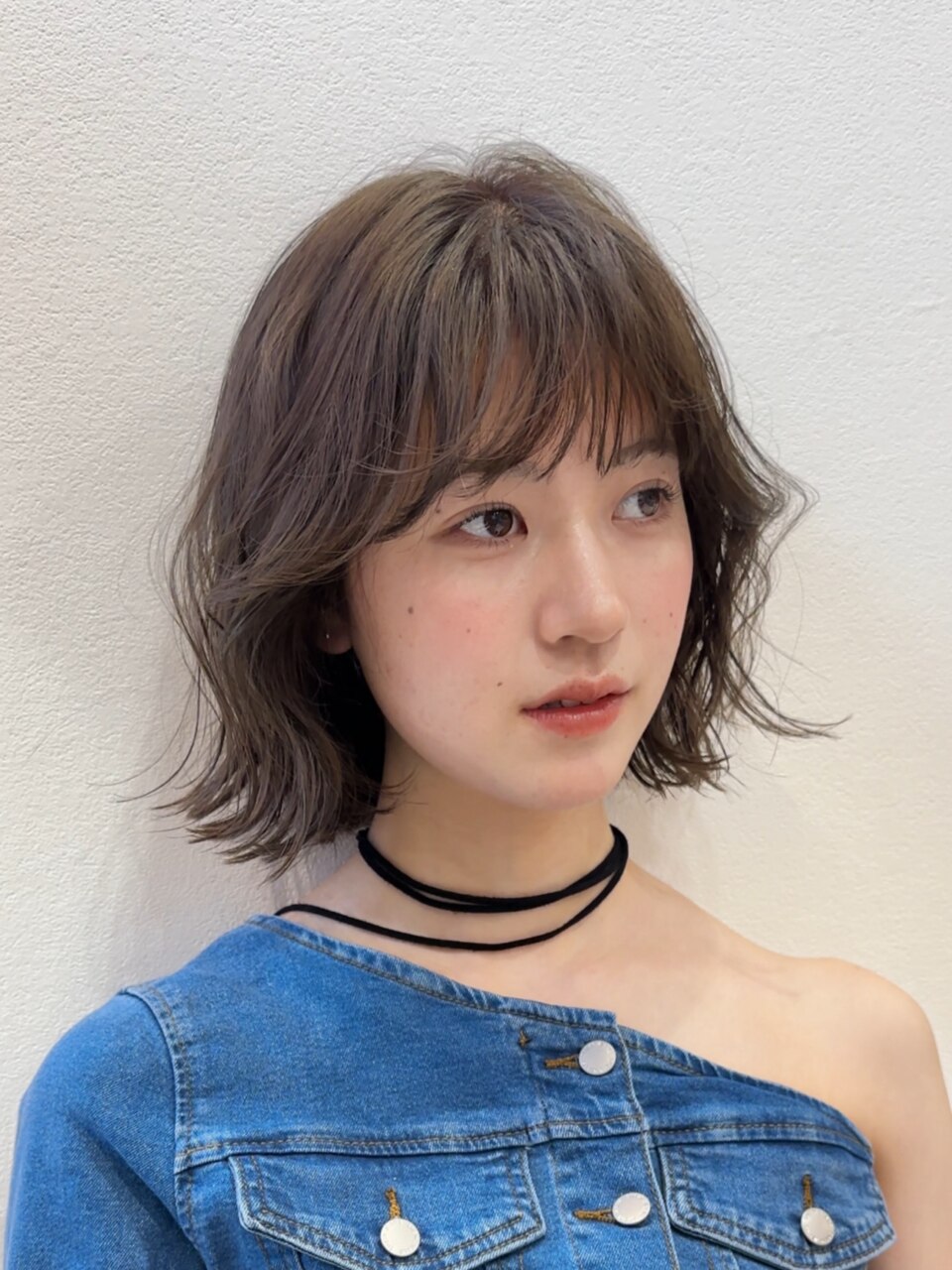 10代20代30代韓国ボブ髪質改善切りっぱなしボブ似合わせカット