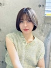 ナチュラルボブ・大人ボブ・韓国風