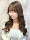 山村/デジタルパーマ/サイドバング/韓国風ロング/前髪カット銀座