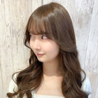 山村/デジタルパーマ/サイドバング/韓国風ロング/前髪カット銀座