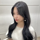 【くびれヘア×ダークグレージュ】